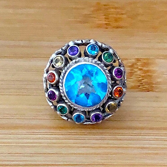 $126  Nicky Butler Limited Edition Ring Rare #112/400 925 Sterling  Size 7 & 1/4 - Picture 3 of 7